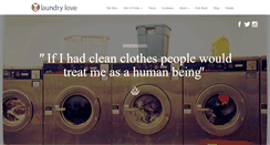 Desktop Screenshot of laundrylove.org