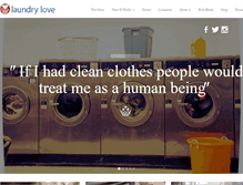 Tablet Screenshot of laundrylove.org